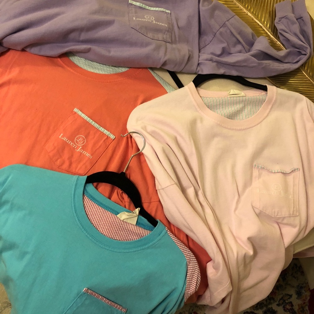 Lauren James long sleeve shirts! NOT FOR SALE